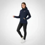 Cerniera e cappuccio 85% cotone 15% polyester Abbigliamento en pile