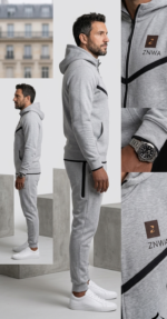 ZNWA Tracksuit Gris – Image 2