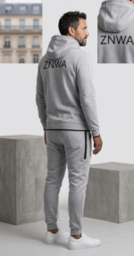 ZNWA Tracksuit Gris – Image 3