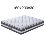 ZNWA Matelas 30 cm mousse mémoire & Ressorts