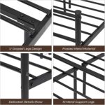 Lit Métal à Lattes Sans Matelas - Image 5