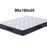 ZNWA Matelas 25 cm mousse mémoire & Ressorts