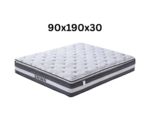 ZNWA Matelas 30 cm mousse mémoire & Ressorts