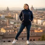 ZNWA Sweat à capuche zippé Gris - Image 5