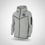 ZNWA Sweat à capuche zippé Gris – Image 6